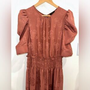 Anthropologie (brand: Current Air) Brown Lightweight Romper